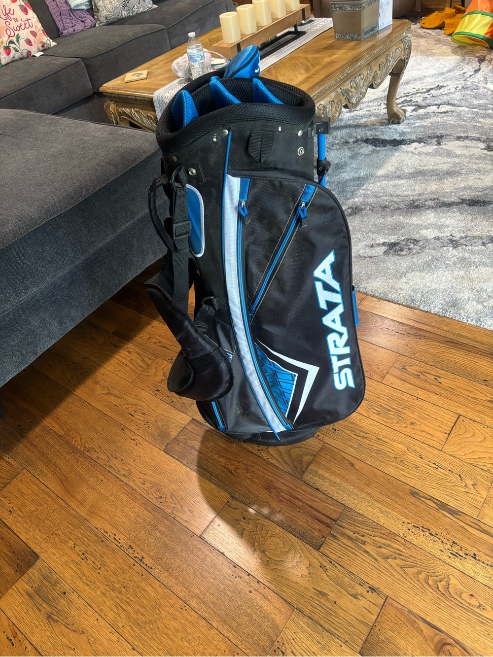 Strata Callaway Black and Blue Men's Golf Stand Bag